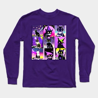 Black Cats Magic Long Sleeve T-Shirt